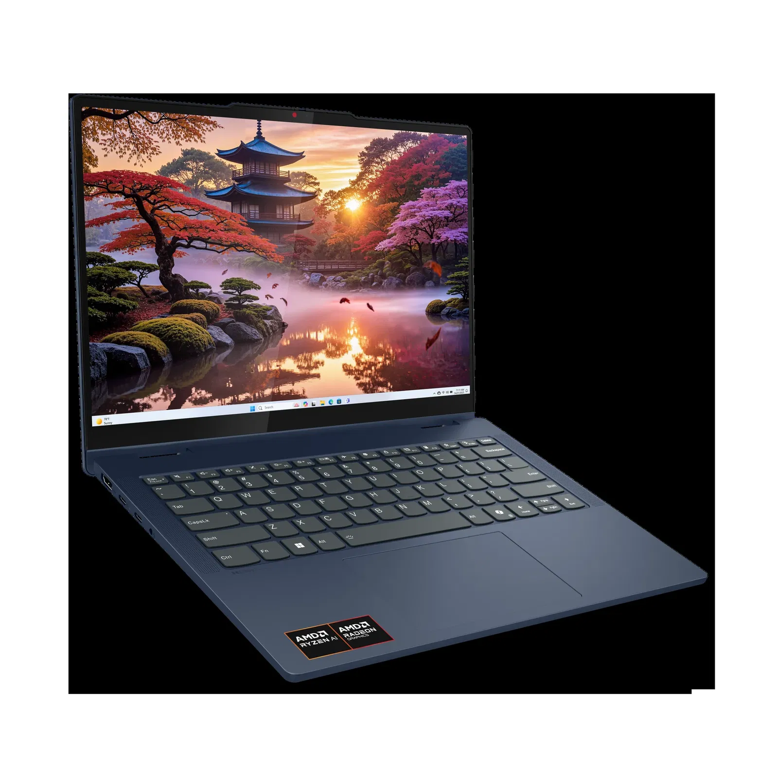 83KT001YUS-1-1.webp Bullet Points Lenovo IdeaPad 5 2-in-1 14AKP10 Copilot+ PC AMD Ryzen AI 7 350 Hybrid (2-in-1) 35.6 cm (14") Touchscreen WUXGA 16 GB LPDDR5x-SDRAM 1 TB SSD Wi-Fi 7 (802.11be) Windows 11 Home English Blue: - Image 1